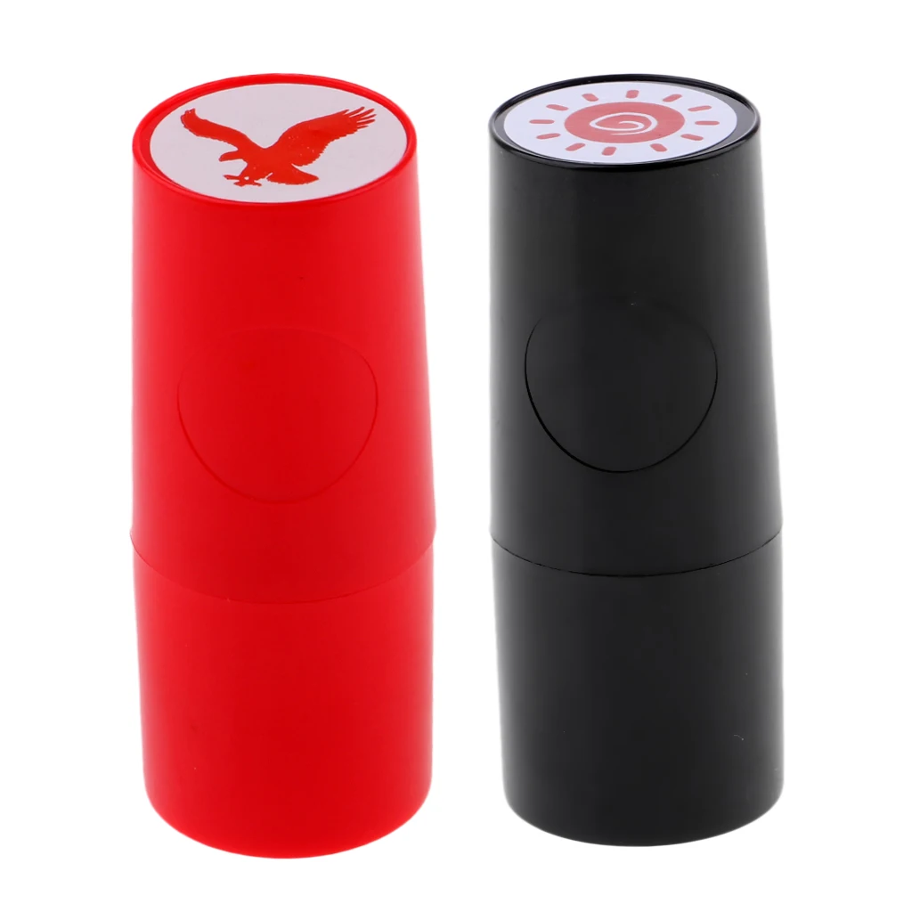 Perfeclan 2 Pcs Personalized Colorfast Quick-dry Golf Club Ball Stamper Stamp Marker Golf Ball Stamper Stamp