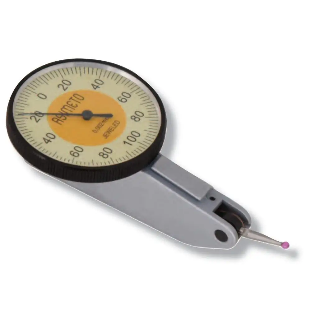 

ASIMETO Measuring Range 0.2mm 501-02-2 Graduation 0.002mm 0-100-0 Dail Reading Dial Test Indicators Free Fast Shipping