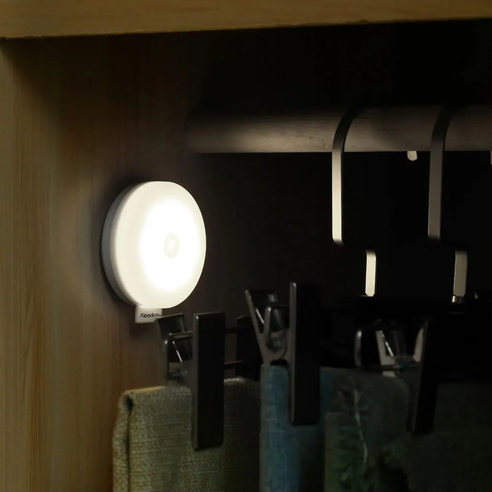 LED Dimmable Night Light Rechargeable Bathroom Small Hanging Lights ...