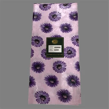 

Fashion lilca design bazin cloth for lady elegant African cotton bazin lace fabric NBR23(5yards/lot)