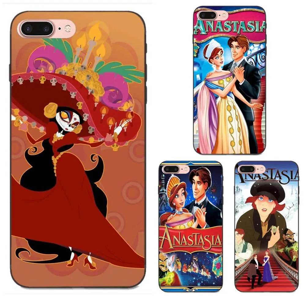 

For Xiaomi Redmi Note 2 3 4 4A 4X 5 5A 6 6A 7 Go Plus Pro S2 Y2 Soft TPU Cool Best Cartoon Anastasia Princess And Dimitri