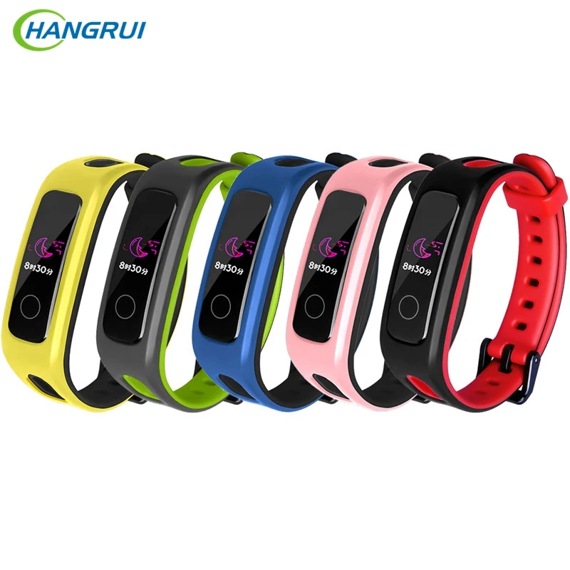 

Two Color Silicone Wrist Strap For Huawei Honor 4 running Version Smart Sport Bracelet Wristband For Honor 4 Running Wrist Band