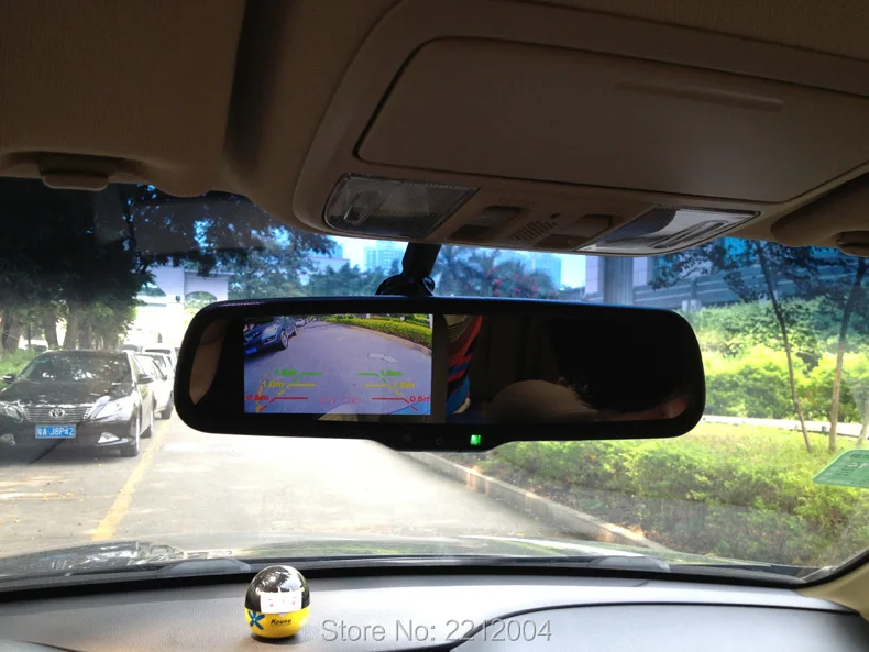 Видимый датчик парковки для Buick/Chevrolet/lexus/VW/hyundai, резервная камера с OEM монитором зеркала для салона автомобиля 4,3 дюймов