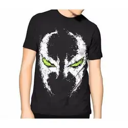 Spawn рубашка Spawn Mask Todd mcfarlan футболка с изображением комиксов Модная стильная мужская футболка 2019 модная футболка Повседневная принтованная