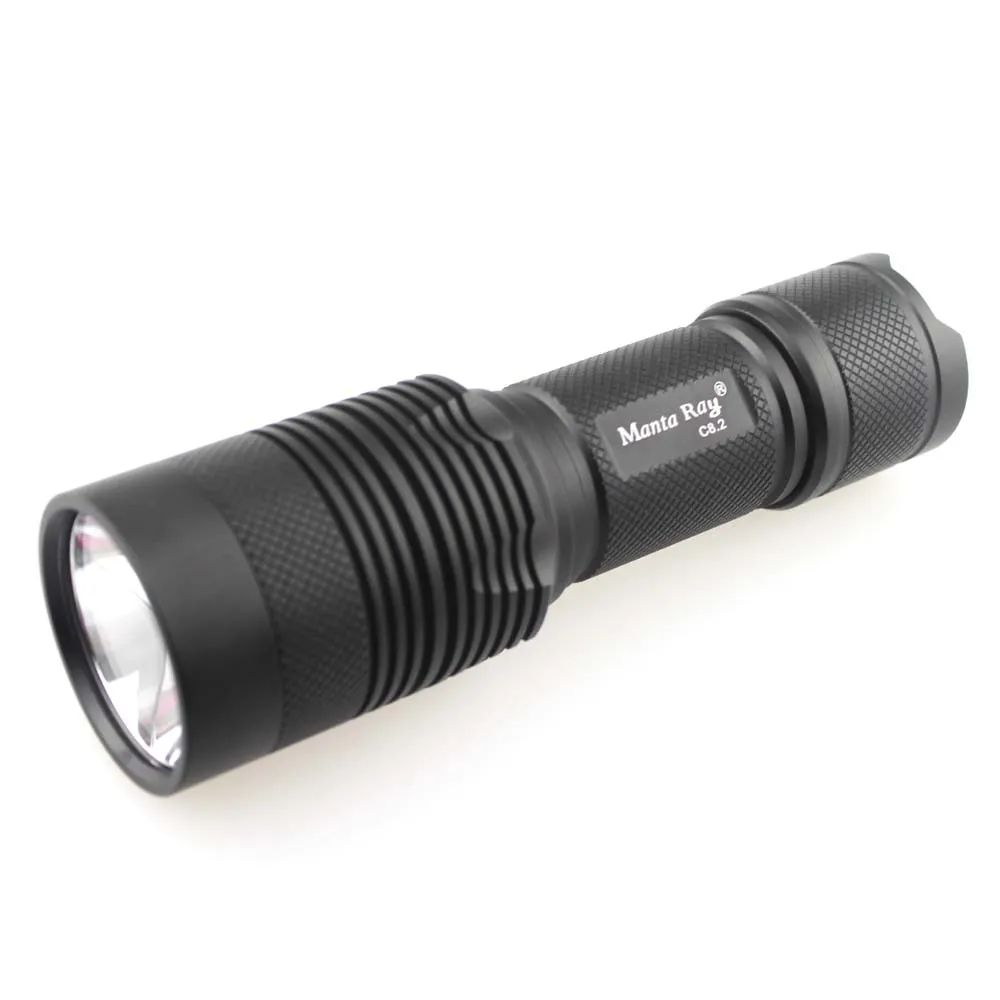 Manta Ray C8.2 18W CREE XH-P 50,2 2654lm 5-Mode SMO светодиодный фонарик(1x26650