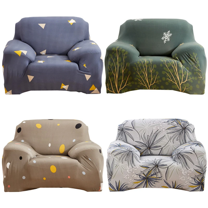 

Printed Flowers Geometric Sofa Cover Armrest Slipcover Elastic sofa cover towel fundas Fabric Couch Covers Sectional Seat covers