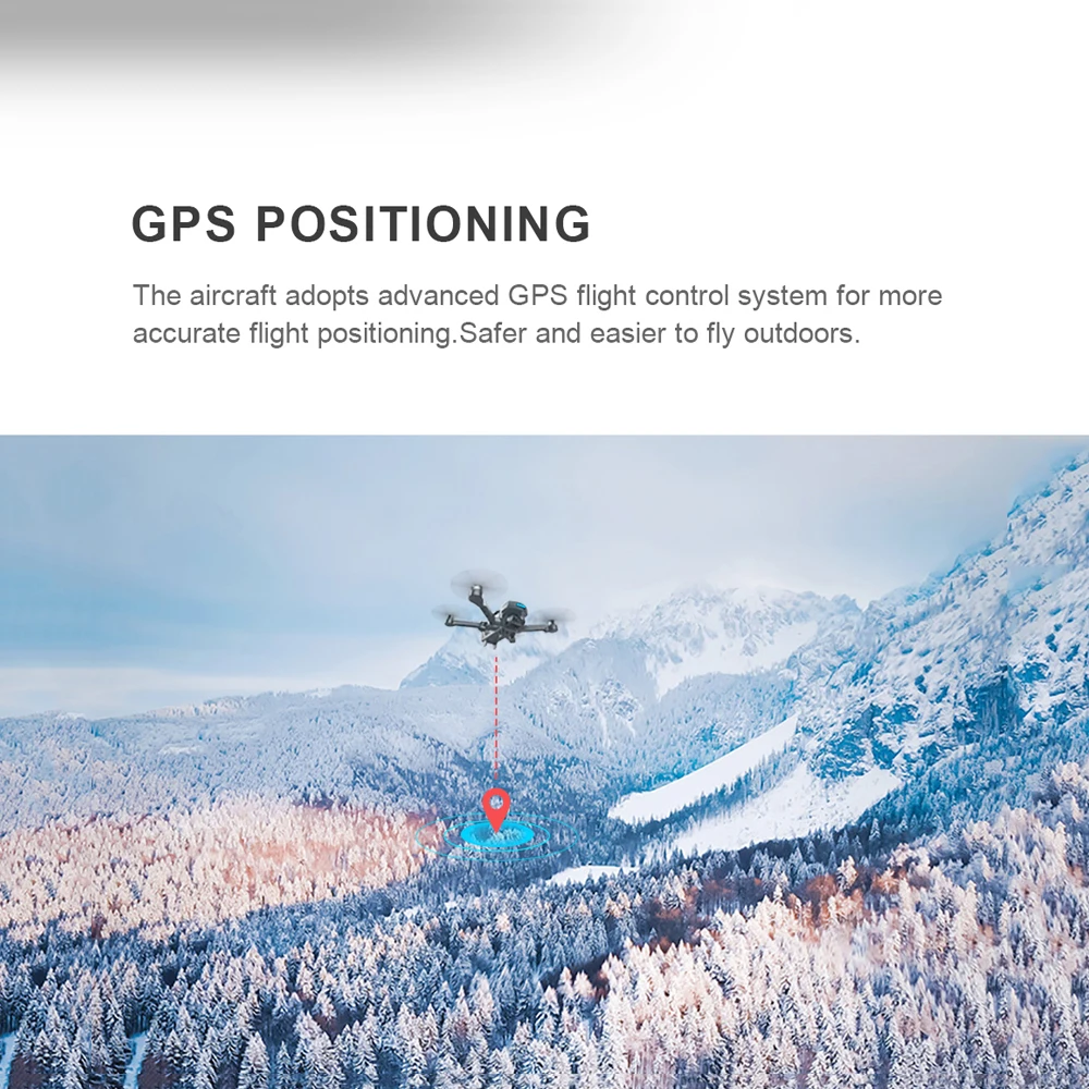 CG033 бесщеточный Квадрокоптер с дистанционным управлением и GPS 1080P HD FPV системы Wi Fi