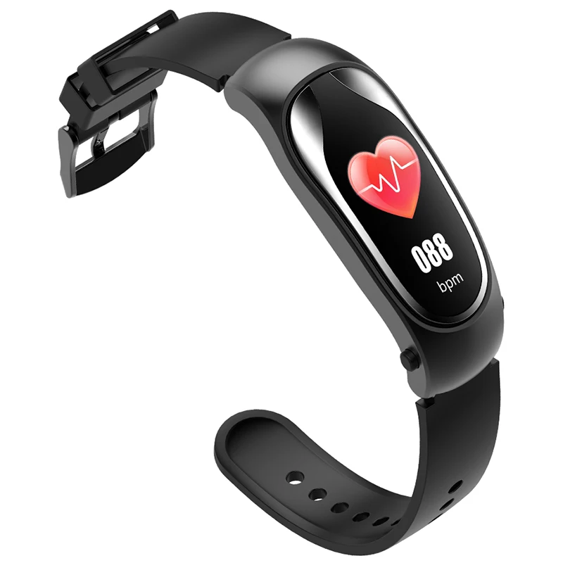 Умный Браслет KINGWEAR KR04 0 96 дюймов IP67 Водонепроницаемый пульсометр кровяное