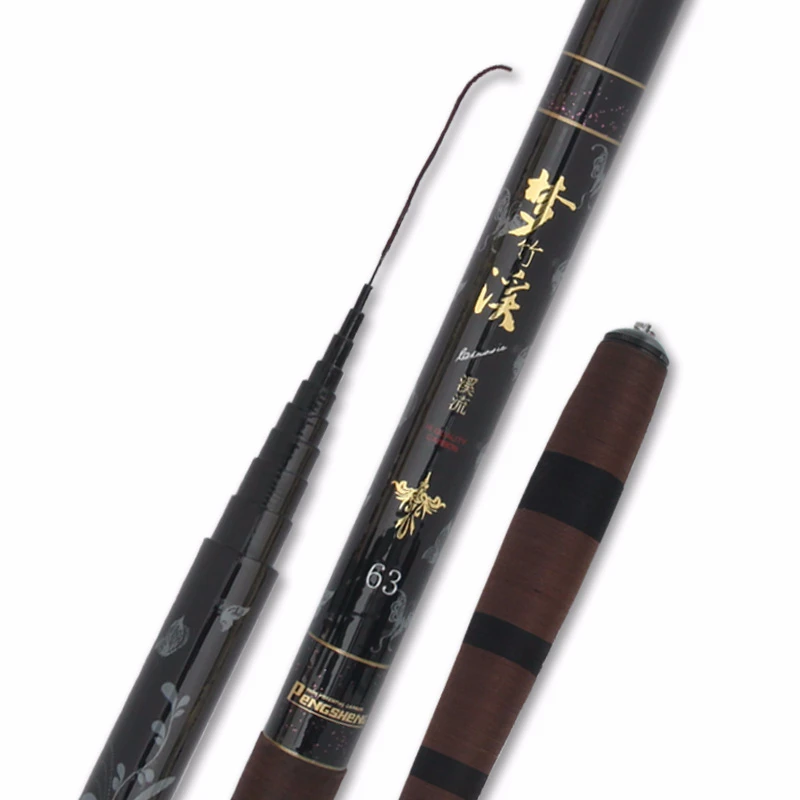 

MX 3.6M-6.3M Fishing Rod Stream Hand Toughness Carbon Fiber Telescopic Fishing Rod Ultra Short Light Carp Fishing Pole