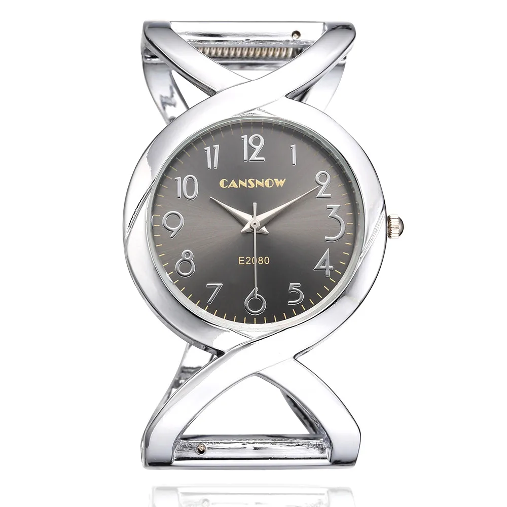 

2018 New Fashion Lady Dress Bracelet Watch Luxury Women Casual Wristwatch Girls Gold Silver Clock Saats Montre Femme