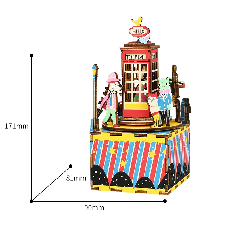 Free-Shipping-Robotime-3D-Puzzle-DIY-Educational-Wedding-Souvenirs-Wooden-Hotel-Novelty-Christmas-Music-Box-Phone