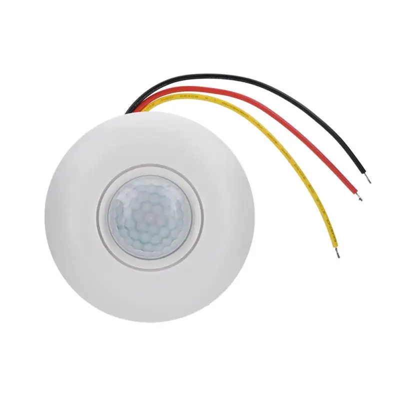 wifi panic button 12V Infrared PIR Motion Sensor Switch with Time Delay 360 Degree Cone Angle Detecting Induction Sensor For LED Ceiling Light security alarm keypad