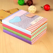 

latest love love fabric pattern notebook notebook notebook 1 pcs/set mixed color