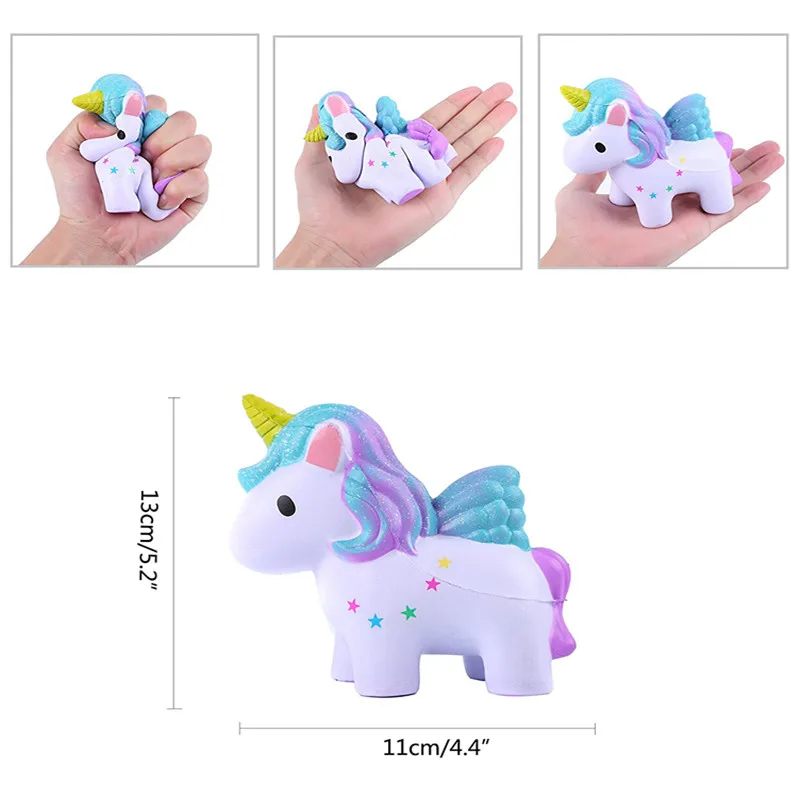 Медленно поднимающаяся игрушка, Kawaii Star Unicorn мягкая игрушка, крем ароматизированный моделирование милые животные игрушки подарок для детей