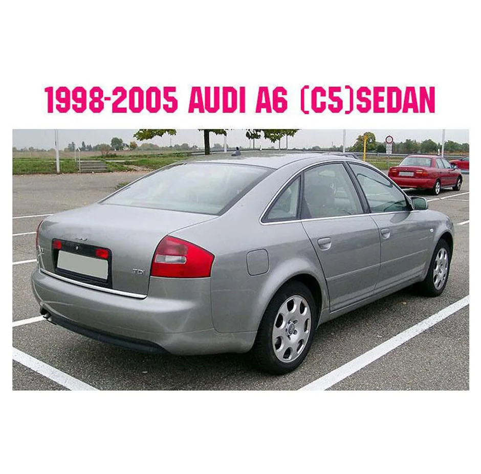 Комплект брызговик подходит для 1998~ 2005 AUDI A6 C5 седан 2004 2003 2002 2001 2000 1999 Брызговики аксессуары для брызговиков