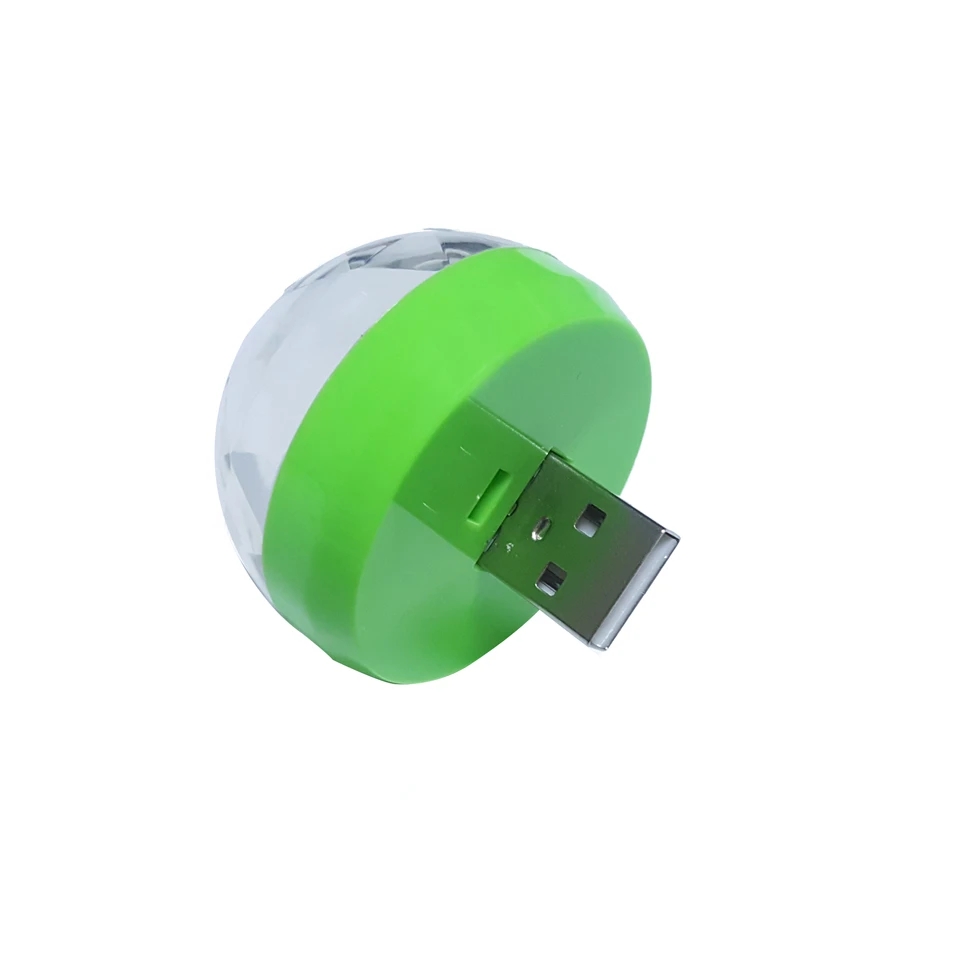 LINYEE мини USB диско-светильник 5 в светодиодный сценический светильник 2 режима Micro USB домашние вечерние красочное освещение сцены KTV светодиодный Декор