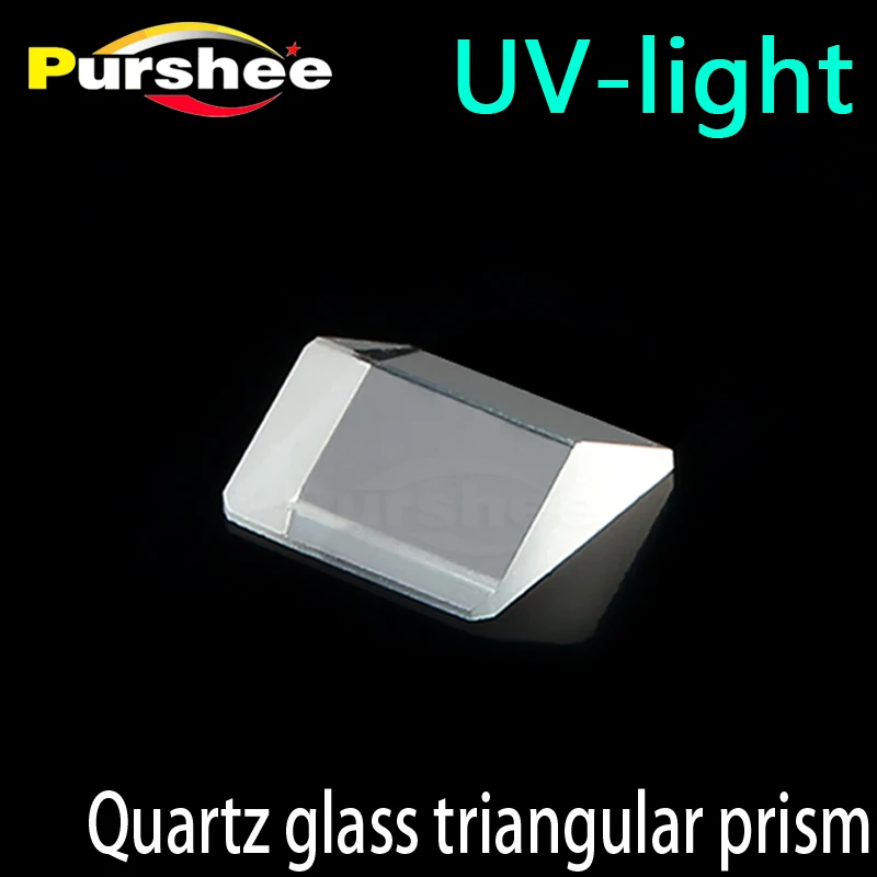 Quartz glass triangular prism(3.6x3.6x6mm) | Канцтовары для офиса и дома
