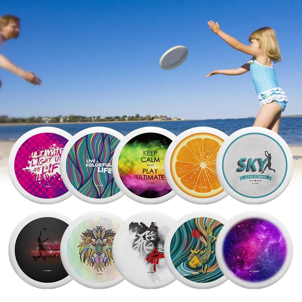 New 10.7 Inch 175g Plastic Flying Discs Outdoor Play Toy Sport Disc