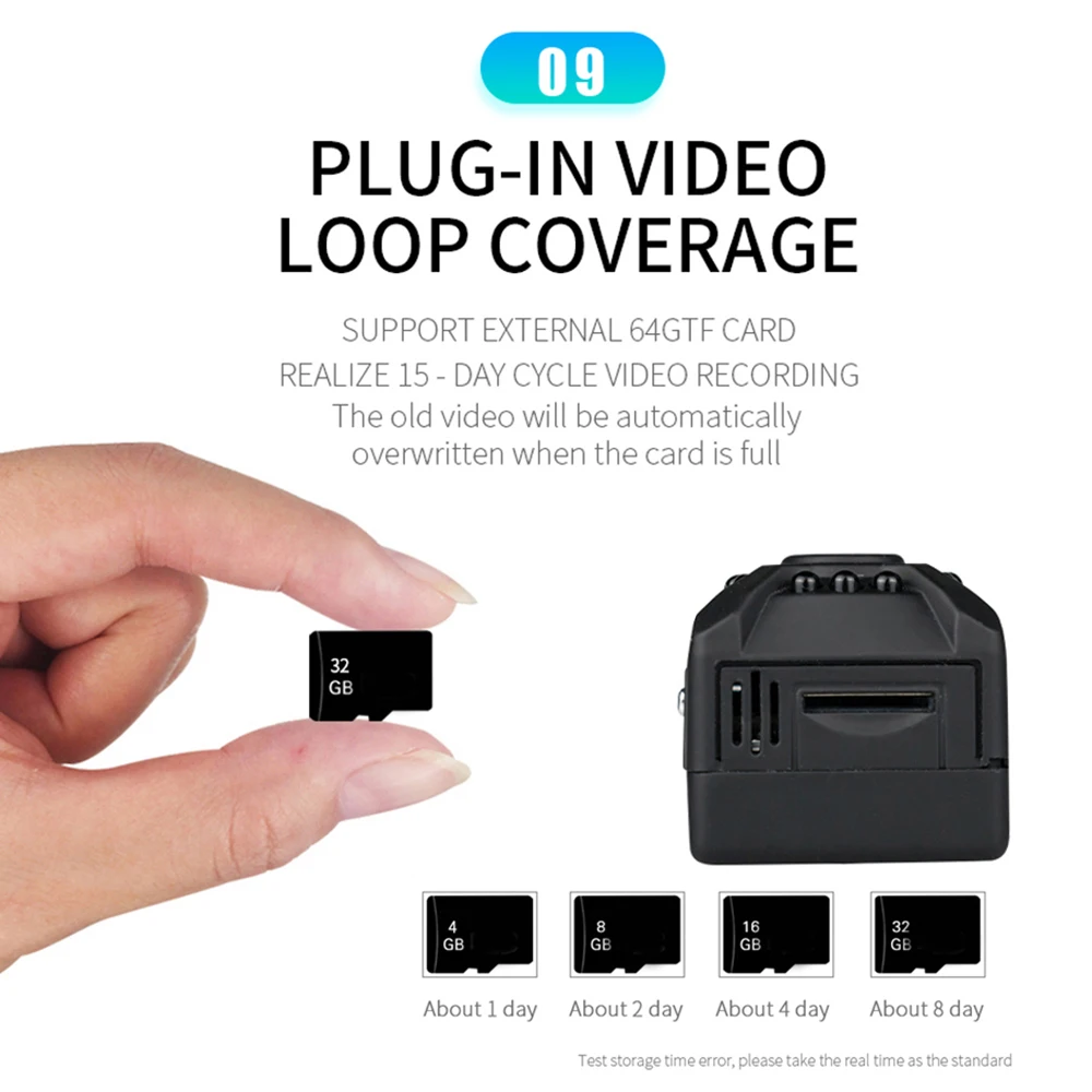 

Portable Wireless Night Vision Camera 1080P HD Magnetic WiFi IP Mini Camera P2P Webcam Camcorder Video Remote Recorder Probe