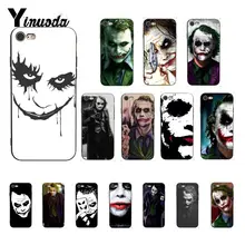 Yinuoda Бэтмен Темный рыцарь Джокер карта новое поступление черный чехол для телефона для iPhone 8 7 6 6S Plus X XS MAX 5 5S SE XR 10 Чехол
