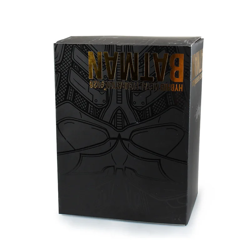  DC Comics The Dark Knight Rises Batman Hybrid Metal Figuration #026 Batman with LED Light Brinquedo