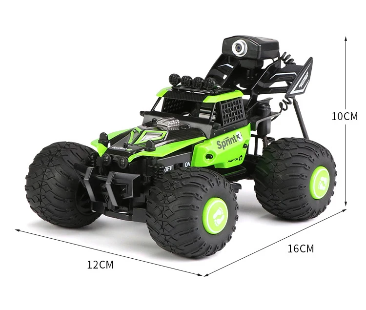 Global Drone RC Car Machine on the Radio with 0.3MP WiFi Camera Off-road Remote Control Cars for Boys Climbing RC Car