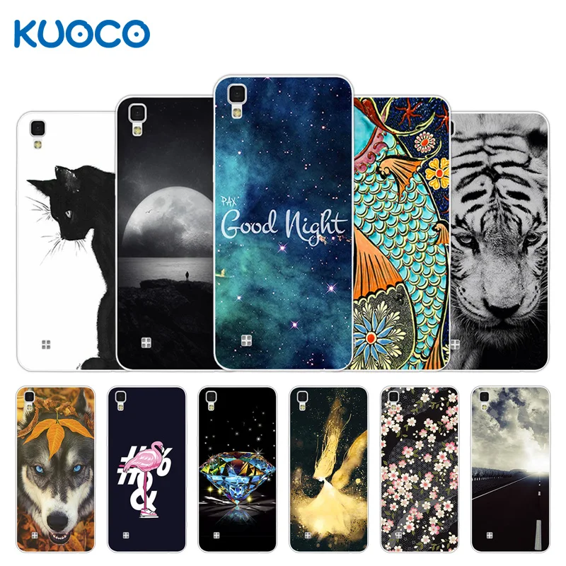 

Soft Silicone Case for LG X Power Cover Tiger Design Silm TPU Capa 5.3 inch for Fundas LG X Power K210 K220 K220ds Coque