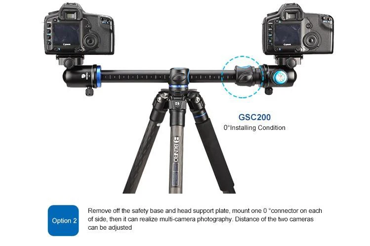 Benro штативы symgo GA158T SLR профессиональный фотографический алюминиевый штатив