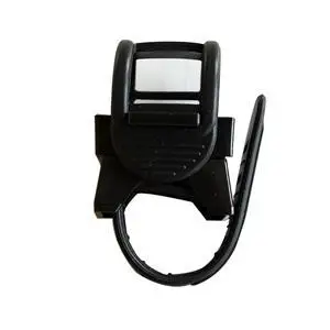 

New Arrival Black Rubber Bike Front Lamp Light Clamp Headlight Holder Swivel Bicycle LED Flashlight Torch Mount Holder Clip