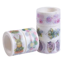 25mm*7m kawaii balloonr paper washi tape DIY decoration scrapbooking planner masking tape adhesive tape label sticker stationery 15mm 7m creative colorful memory scenery succulent plants washi tape adhesive tape diy scrapbooking sticker label masking tape