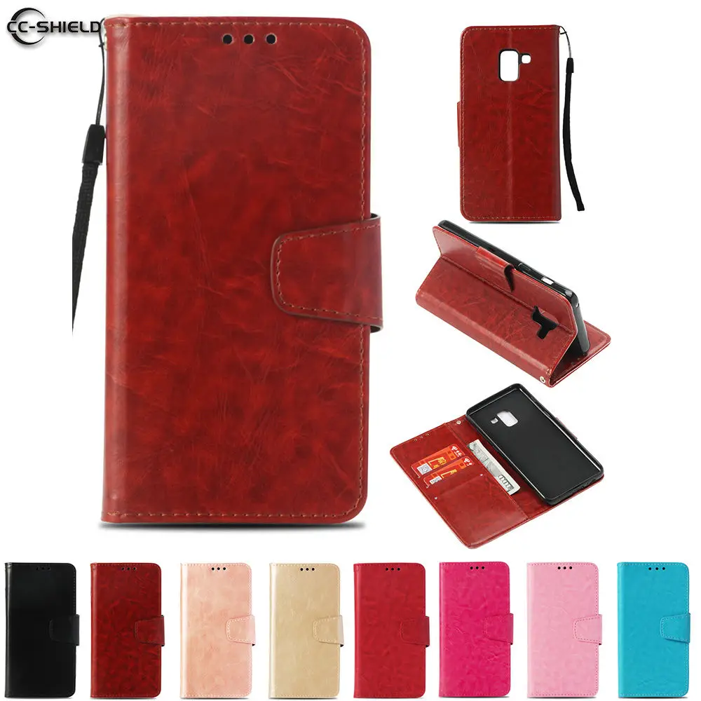 

Flip Case for Samsung Galaxy A8 2018 A530 A530F A530F/DS A530W Phone Leather Cover Case SM-A530F SM-A530F/DS SM-A530W SM-A530