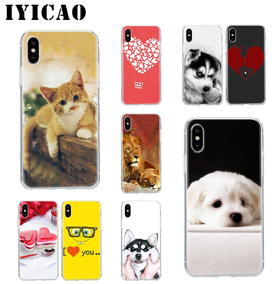 IYICAO милый цветной жесткий чехол для iPhone 4 4S 5 5S Se 6 7 7plus 8 8Plus X XS MAX XR 6s Plus 11 pro