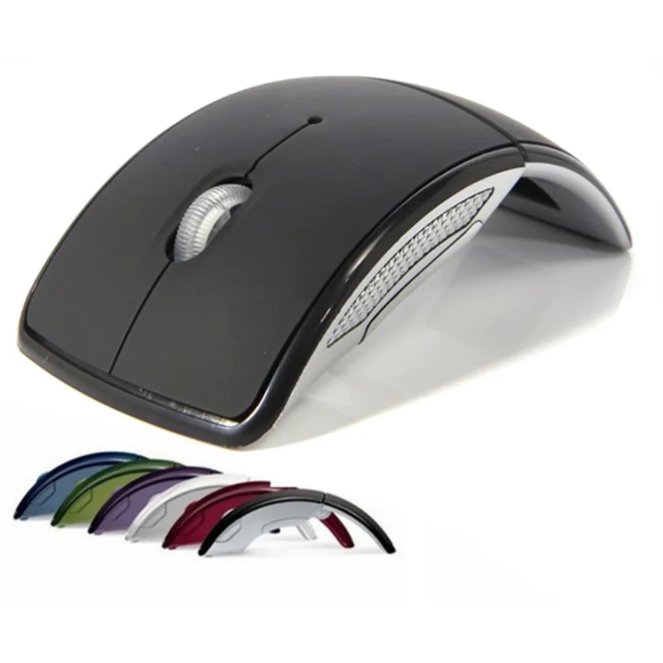

Wireless mouse Foldable 2.4G PC Folding Optical Mice For Desktop Laptop With USB 2.0 Receiver high quality Favourite Gift