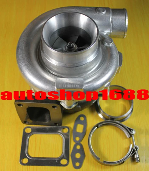 

T76 T4-81-1 compressor a/r 0.80 turbine a/r .81 T4 flange 3"V-Band 1000hp oil cooled journal bearing turbo turbocharger