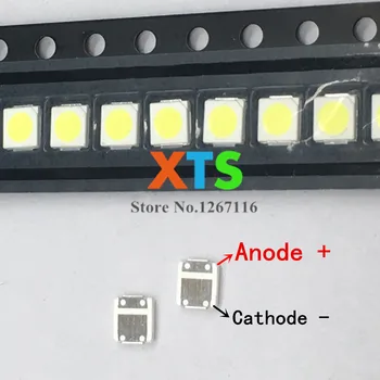 

EVERLIGHT 1000pcs/lot LED Backlight High Power LED 1-2W 3030 6V Cool white 130-155LM TV Application 62-123PUNC/F125160VM58SBF-T