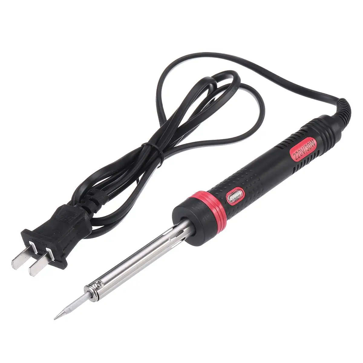 220V 300W Electric Soldering Irons With LED Light Welding Solder Fast Heating Pencil for Jewelry DIY Welding Tips Repair Tool