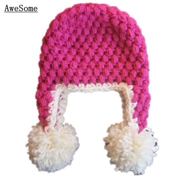 Crochet Patterns Earflap HatHandmade Knit Lovely Pink Baby Girl Hat Unique Baby Girl Crochet Patterns Crochet Patterns Earflap HatHandmade Knit Lovely Pink Baby Girl Hat Unique Baby Girl Crochet Patterns