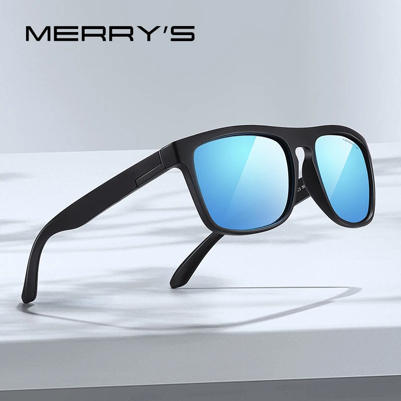 

MERRYS DESIGN Men Polarized Sunglasses Driver Shades Male Vintage Sun Glasses For Men Spuare Mirror Summer UV400 Oculos S3001