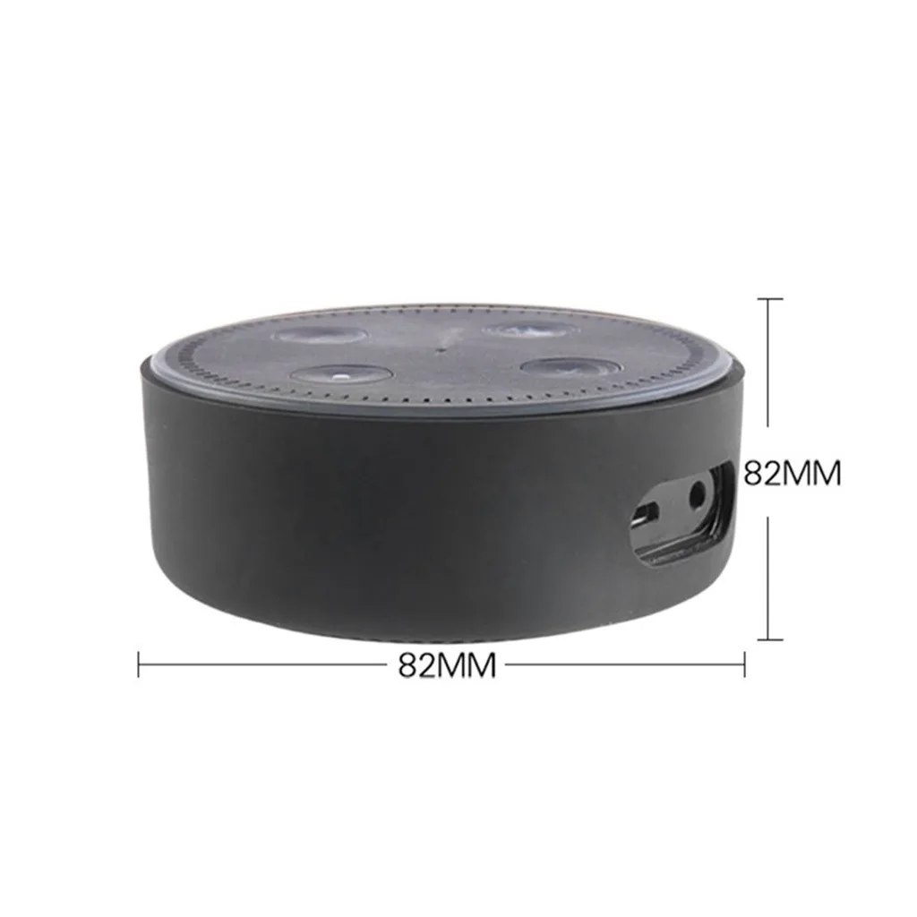 Силиконовый защитный ультратонкий защитный чехол для Amazon Echo Dot 2nd Сумка для планшета eva дорожный защитный чехол для динамика Экстра