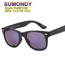 SUMONDY двойного назначения очки для чтения солнечные очки SPH+ 1,0 до+ 3,5 мужские и женские очки высокого качества для пресбиопической рыбалки UR42