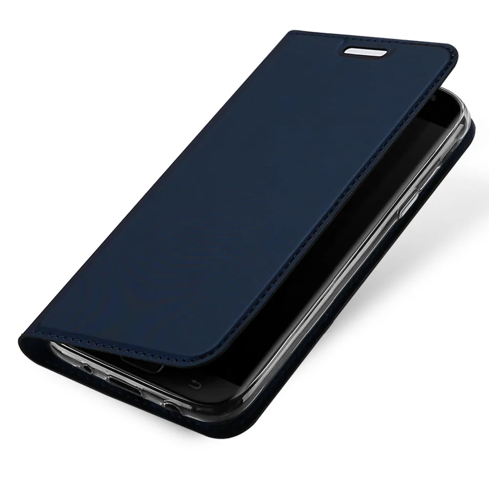 DUX DUCIS Роскошный кожаный чехол для Samsung Galaxy J5 2017 J530 с откидной крышкой чехлы