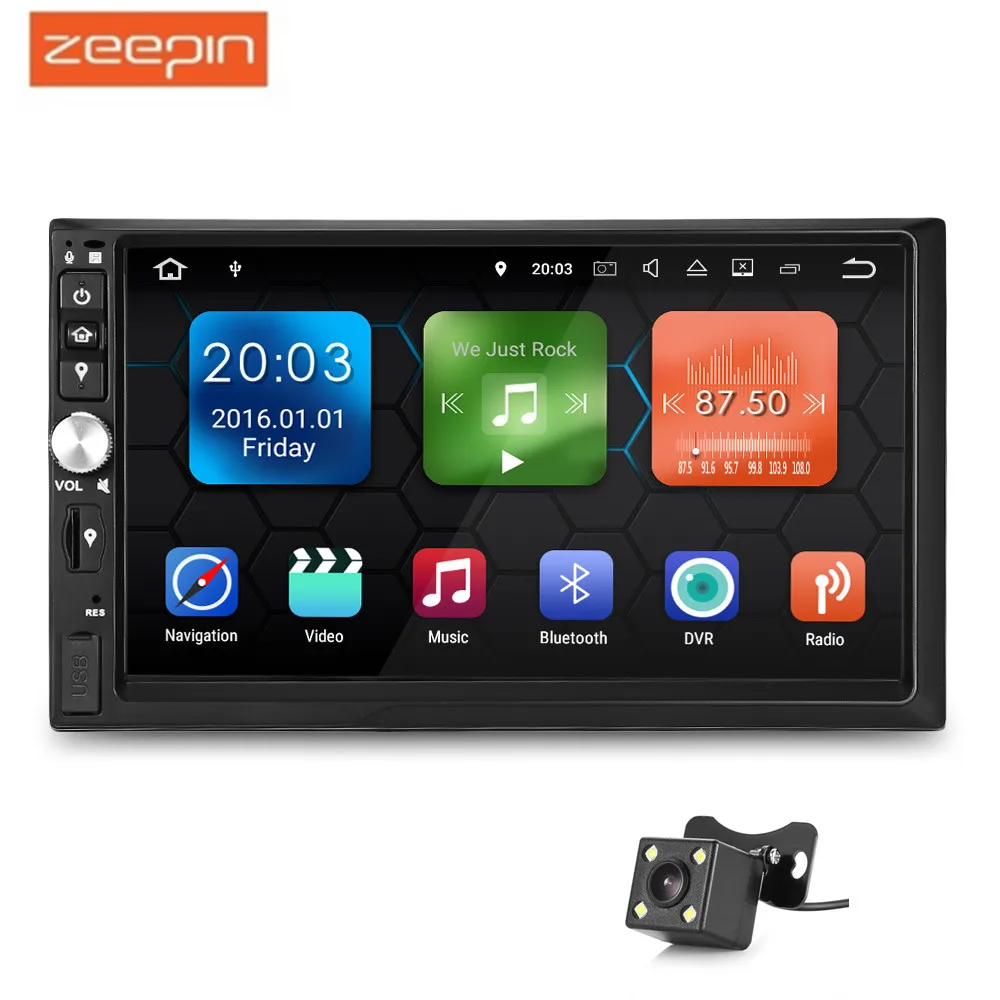 ZEEPIN WE7092 MW 7 дюймовый Сенсорный экран Универсальный Автомобильный мультимедийный