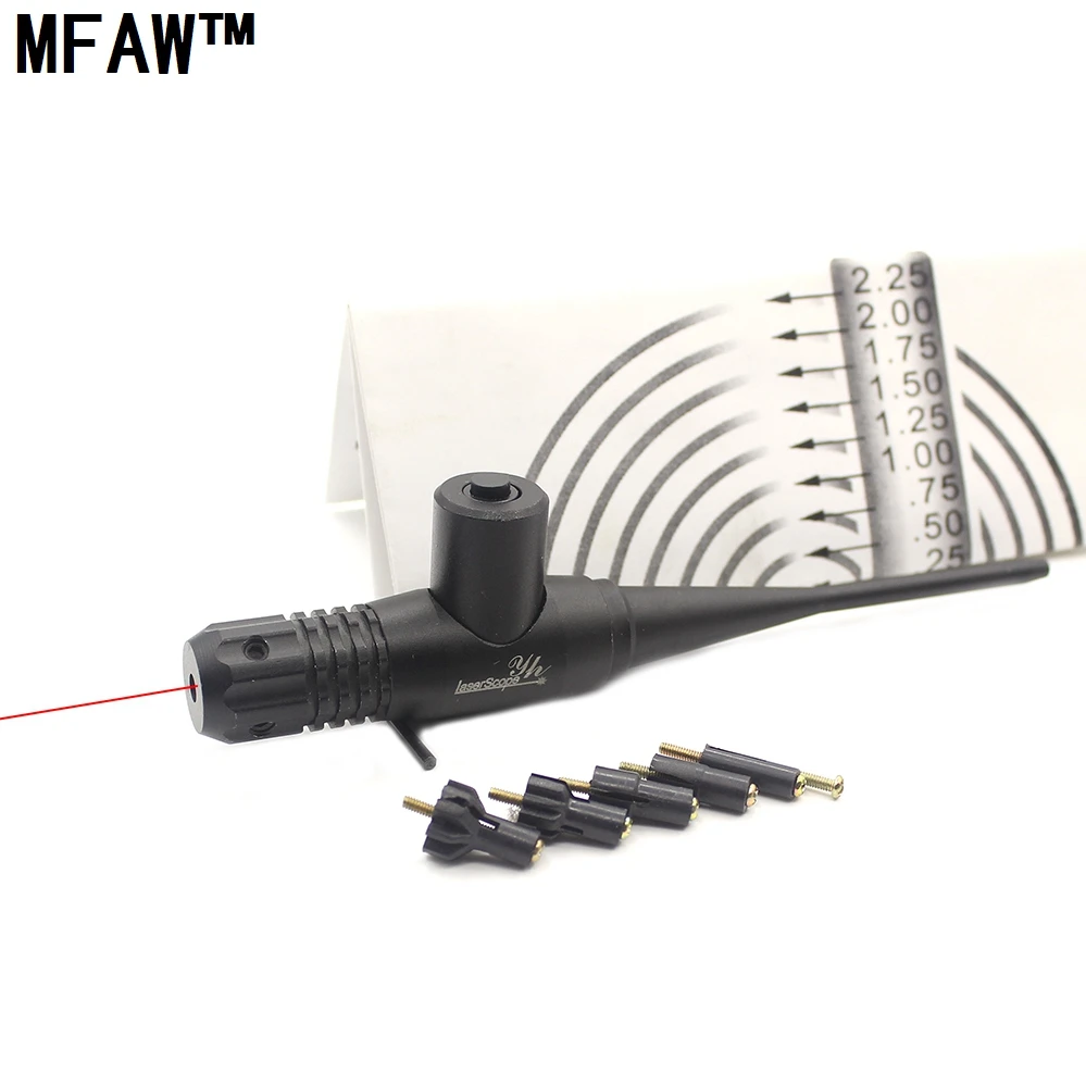 

Airsoft Hunting.22-.50 Tactical Red Laser Calibrator Red Dot Laser Pointer Aiming Telescope Rifle Scope Aluminum Alloy 5mW-YZ030