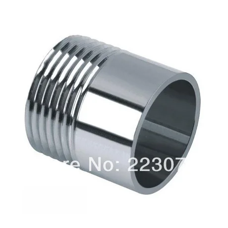 

Free shipping SS304 Stainless steel Pipe fitting 2" Male threaded 10pcs/lot