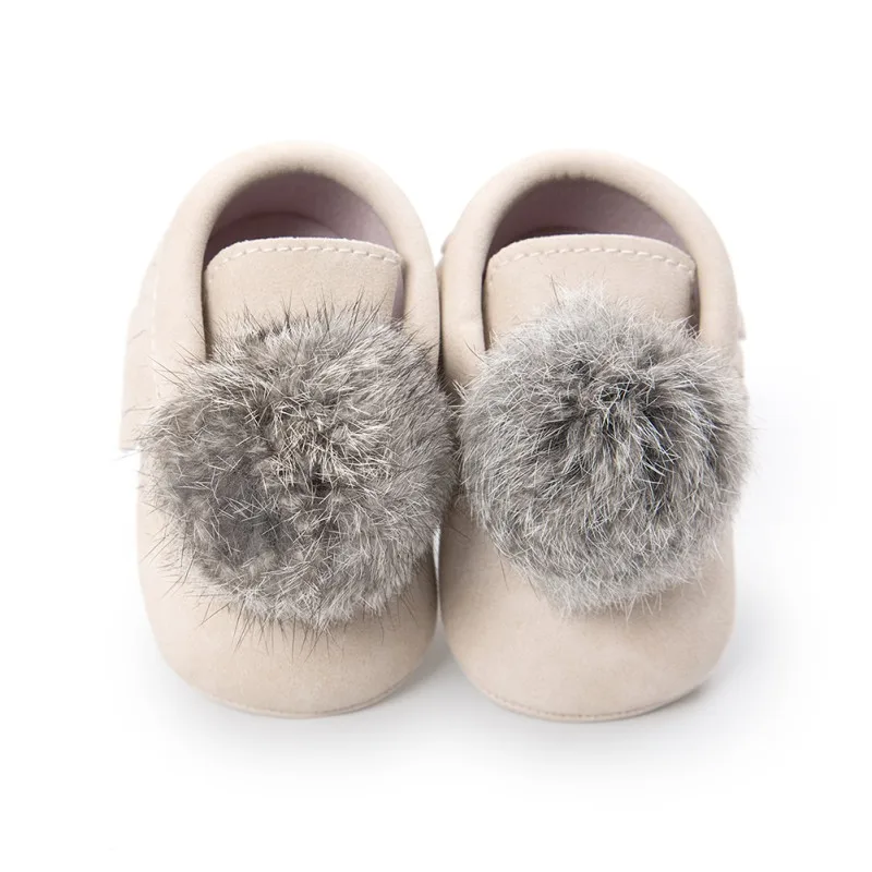 Осенне-зимняя повседневная нескользящая обувь из искусственной кожи для прогулок дышащие Туфли-кроссовки с мягкой подошвой для новорожденных мальчиков и девочек от 0 до 18 месяцев - Цвет: AS SHOW