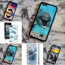 Arsmundi Dauphin Smiling Cute Funny Phone Cases for iPhone 5C 5S 6S 7 8 XR XS