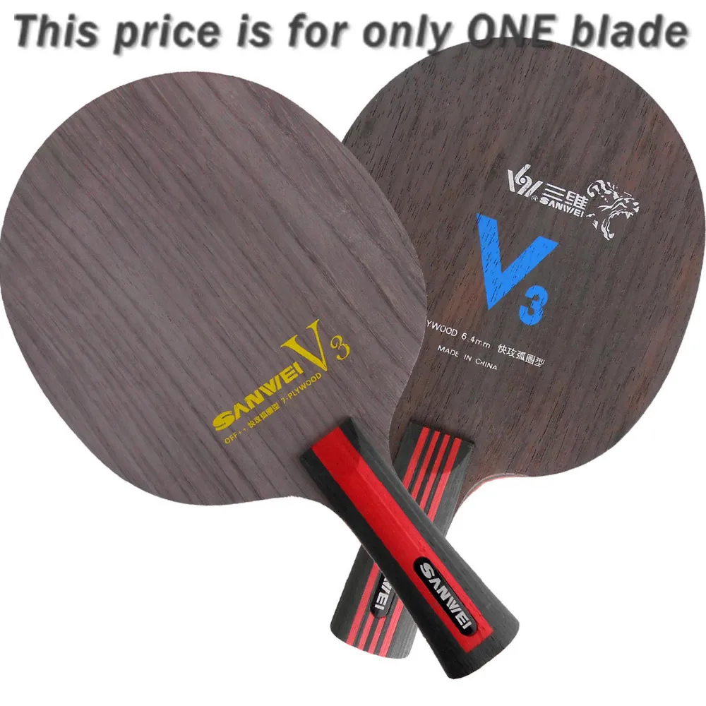 

Sanwei OFF++ V3 Table Tennis Blade V-3 Ping Pong bat blade