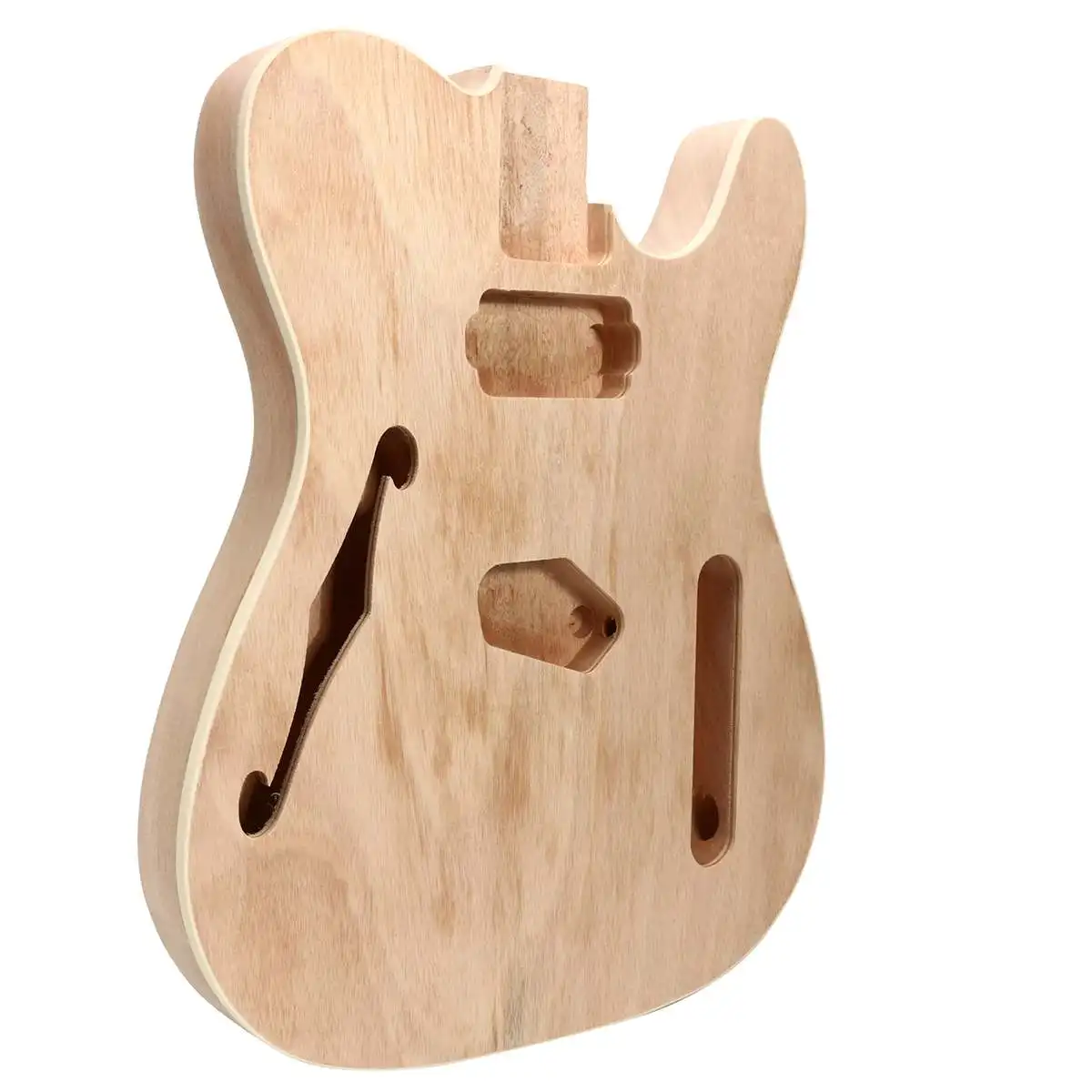 Палисандр гриф F отверстие полуфабрикат DIY корпус из красного дерева электрогитара часть корпуса гитары Музыкальные инструменты