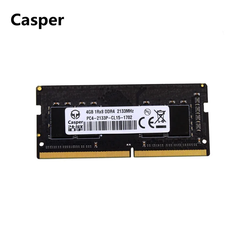 

Casper DDR4 4GB 2133MHz 2400MHz Ram Sodimm Laptop Memory Support Memoria Notebook Module Stick Bar Lifetime Warranty