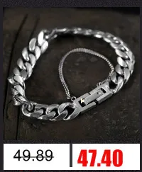 Real Solid Pure 925 Sterling Silver Peace Lines Bracelet 2 Size for Lovers Corsair Jewelleries Vintage Punk Thai Silver Men Lady